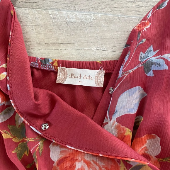 Floral shorts romper - Picture 3 of 3